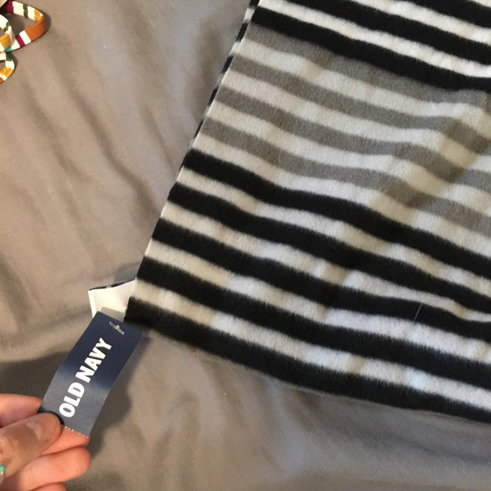 striped scarf